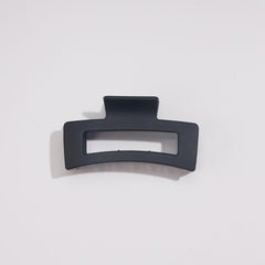 Frosted Square Hair Claw Accessory