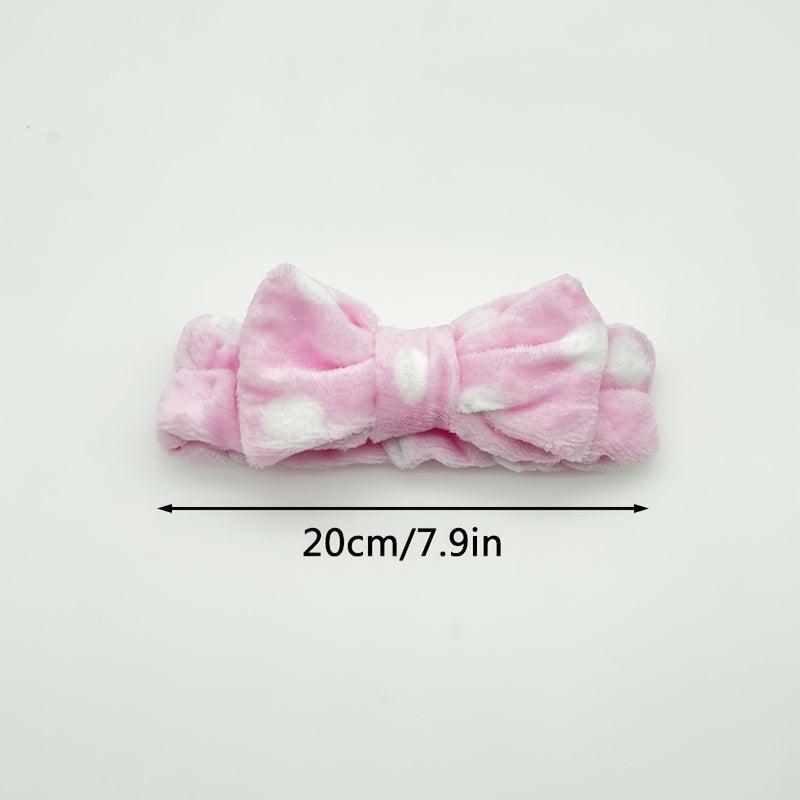 Bowknot Hair Band Hair Towel Band For Women Girls 1pc
