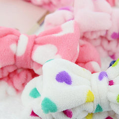 Bowknot Hair Band Hair Towel Band For Women Girls 1pc