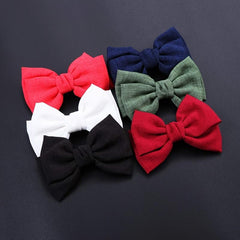 Fabric Knot Bow Hairclip Barrette Hair Accessories Headwear