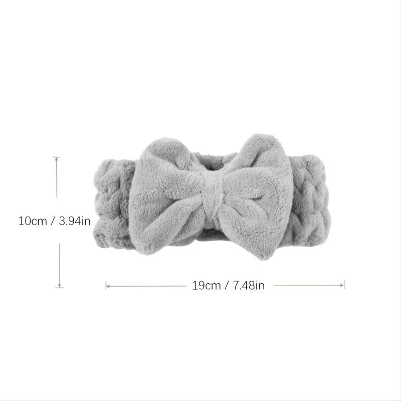Spa Headband & Wristband Set for Face Wash
