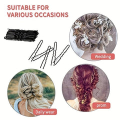 20PCS U Shaped Hair Pins Bobby Pins Hair Accessories Girls Women