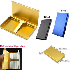 Aluminum Alloy Thin Cigarette Case Holder Pocket Box