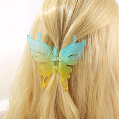 Matte Butterfly Hair Claw Clip Strong Hold Grip Hair Jaw Clip