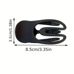 Hairpin Toothed Hollow U-shaped Hairpin Back Head Ponytail Clip