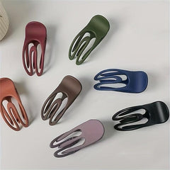 Hairpin Toothed Hollow U-shaped Hairpin Back Head Ponytail Clip