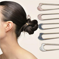 3PCS Retro U-shaped Metal Hairpin Hair Accessory For Girls and Women