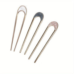 3PCS Retro U-shaped Metal Hairpin Hair Accessory For Girls and Women