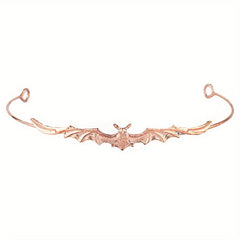 Bat Shaped Hair Band Metal Headband Punk Headdress Girls Kids Halloween Party