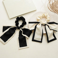 Bow Knot Hair Tie Women's Head Rope Streamer Big Hair Tie And Gentle Headdress