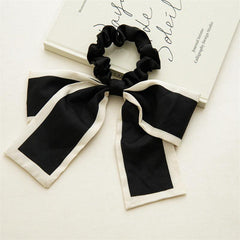 Bow Knot Hair Tie Women's Head Rope Streamer Big Hair Tie And Gentle Headdress