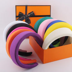 Silky Hairband Thick Sponge Hair Band