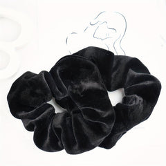 6pcs Large Velvet Scrunchie Hair Tie Female Rubber Band Hair Accessories