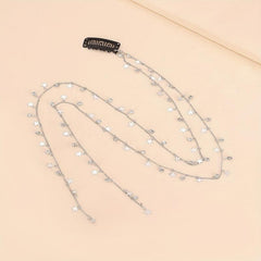 Braided Hair Chain Headdress Ponytail Star Charm Hair Accessories