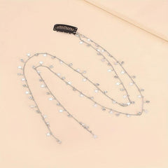 Braided Hair Chain Headdress Ponytail Star Charm Hair Accessories