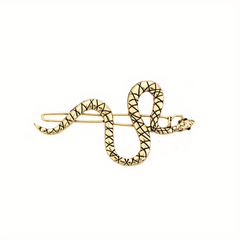 Metal Golden Snake Hair Clip Non-slip Bangs Clip