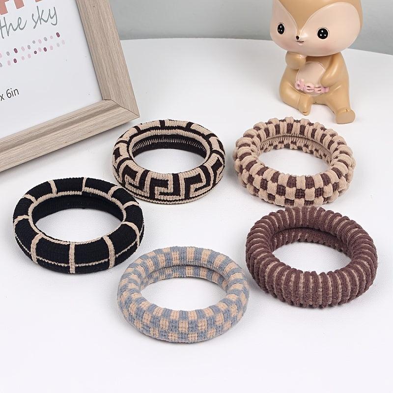 Hair Ties Comfortable Hair Rubber Bands No Damage Hair Elastic Ponytail Bands