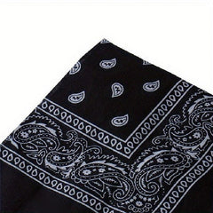 Paisley Print Bandana Hip Hop Square Scarf Handkerchief Cowboy Cowgirl