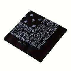 Paisley Print Bandana Hip Hop Square Scarf Handkerchief Cowboy Cowgirl