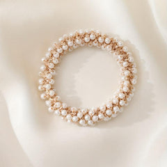 Faux Pearl Hair Tie High Elasticity Hair Rope Hair Accessories