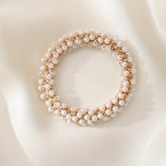 Faux Pearl Hair Tie High Elasticity Hair Rope Hair Accessories