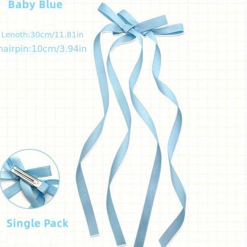 Sweet Bow Hair Clip Duck Bill Clip for Side Hair Bang Braids