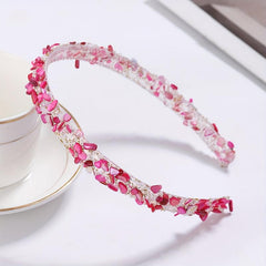 Colorful Crystal Crackle Headband Hair Accessories