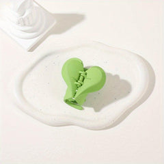 Heart shaped Acrylic Hair Claw Headwear Hair Accessories