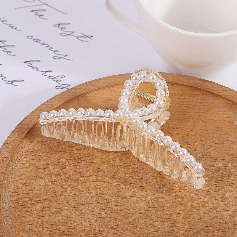 Pearl Hair Clips French Hair Claws Hair Accessories For Her Bridesmaid