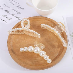 Pearl Hair Clips French Hair Claws Hair Accessories For Her Bridesmaid