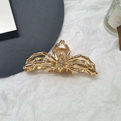 Large Spider Metal Hair Claw Clip Non Slip Strong Hold Hair Jaw Clip