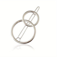 Hollow Pentagram Star Moon Hairpin Hair Clips For Women Girls
