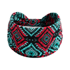 Boho Stretchy Wide Headbands Knot Turban Yoga Sweatband