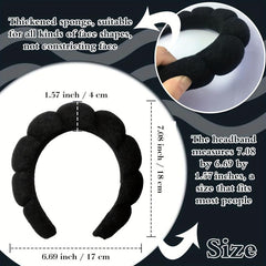 Plush Headband for Women - Daily Basic Hair Accessories