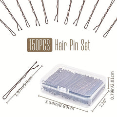 150pcs Metal Hairpin Invisible Hair Pin for Hair Styling Hair Clip