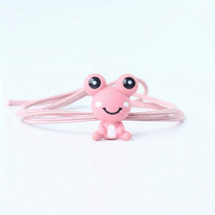 Frog Hair Tie Seamless Hair Rope Elastic Ponytail Holder Hair Accessories