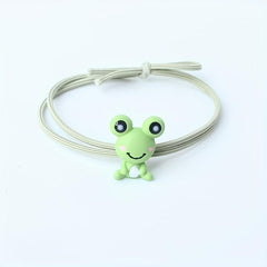 Frog Hair Tie Seamless Hair Rope Elastic Ponytail Holder Hair Accessories