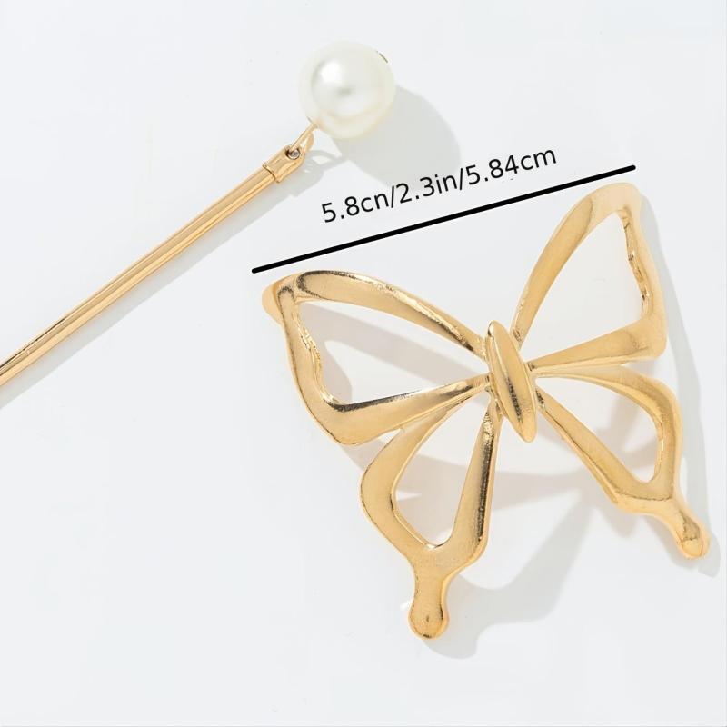 Golden Pearl Hair Clip Women's Hair Accessories