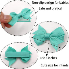 80pcs Baby Hair Clip Toddler Hair Accessories Barrette For Girls Fine Hair