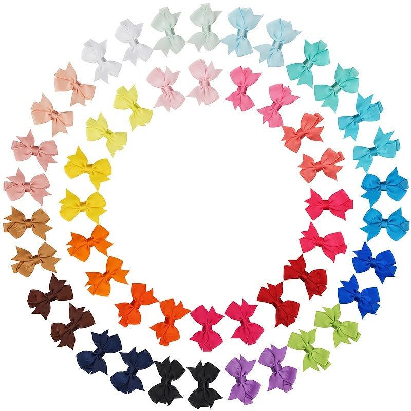 80pcs Baby Hair Clip Toddler Hair Accessories Barrette For Girls Fine Hair