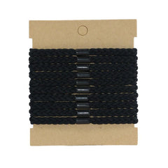 10pcs Twist Hair Tie High Elasticity Ponytail Holder Braided Hair Ring