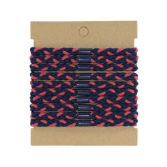 10pcs Twist Hair Tie High Elasticity Ponytail Holder Braided Hair Ring
