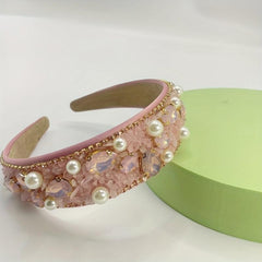 Ladies Rhinestone Headband Candy Girls Hairband