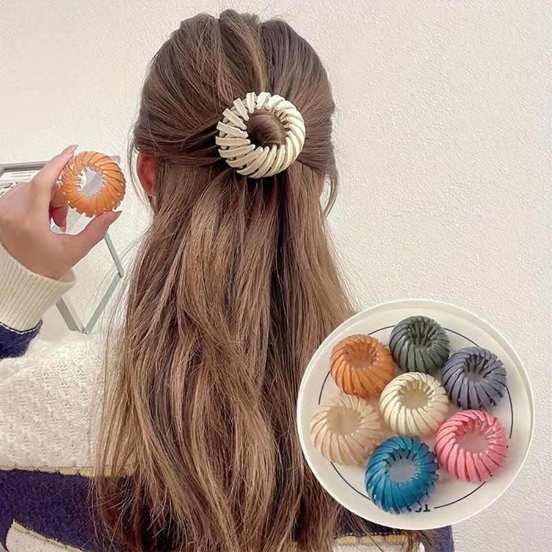 Ponytail Bird's Nest Hair Tie Hair Styling Tool Women's Headwear