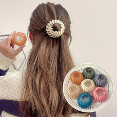 Ponytail Bird's Nest Hair Tie Hair Styling Tool Women's Headwear