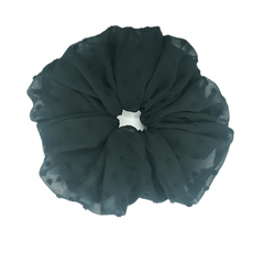 Polka Dot Chiffon Scrunchies Hair Tie Hair Rope Ponytail Holder for Women Girls
