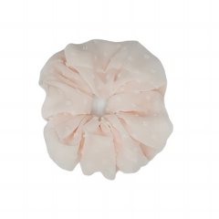 Polka Dot Chiffon Scrunchies Hair Tie Hair Rope Ponytail Holder for Women Girls