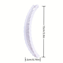 Banana Clip For Women Girls Nonslip Hair Clip Ponytail Holder Hair Accessories
