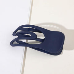 Vintage Solid Hair Claw Clip Non Slip Strong Hold Grip Hair Jaw Clip