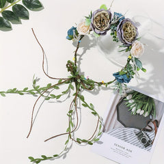 Simulation Wreath Headband Sweet Hair Band Vacation Garland Hair Band